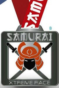 Medalla Samurai Xtreme Race